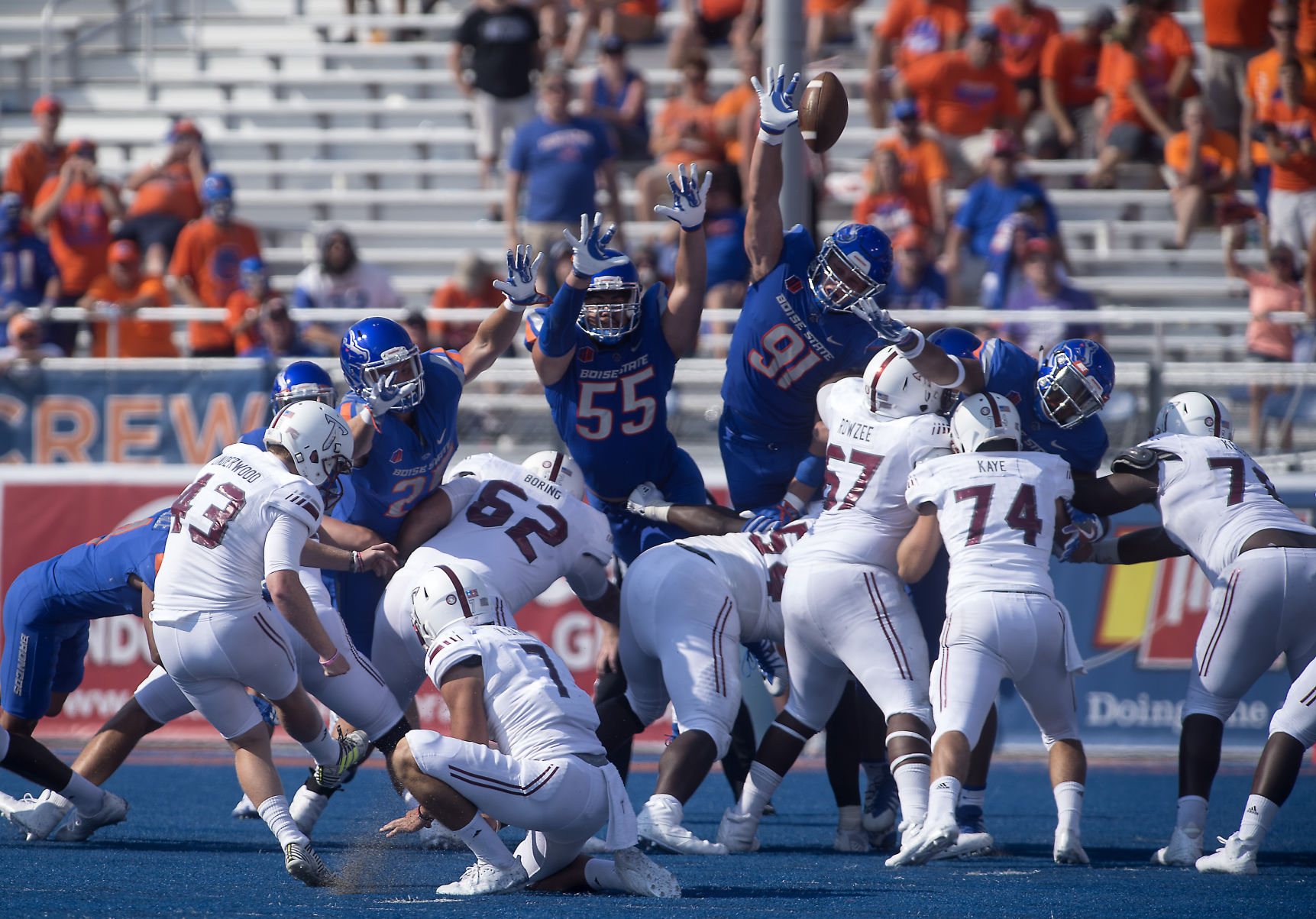 Football - Boise State Vs. Troy
